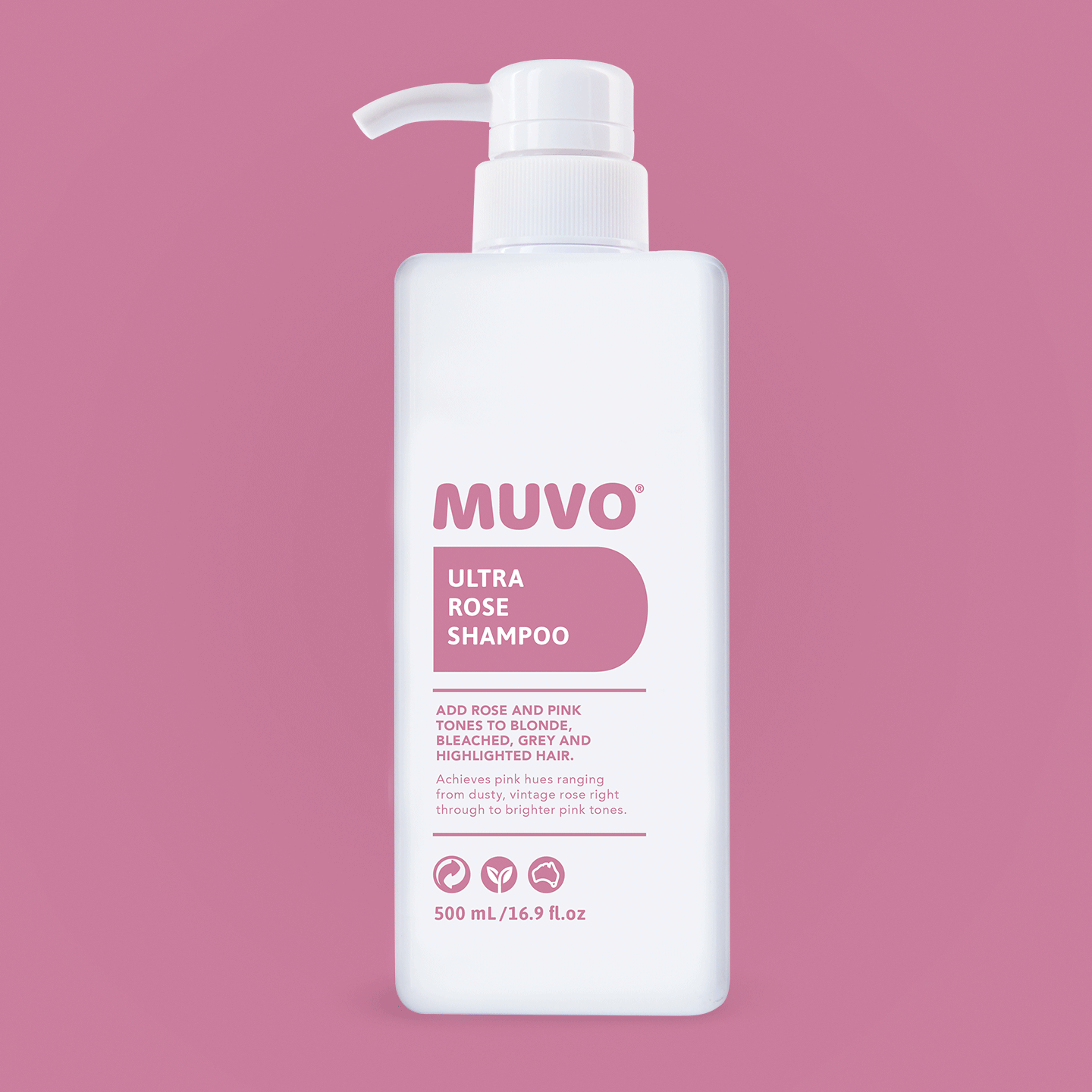 graphic design muvo shampoo bottles packaging design
